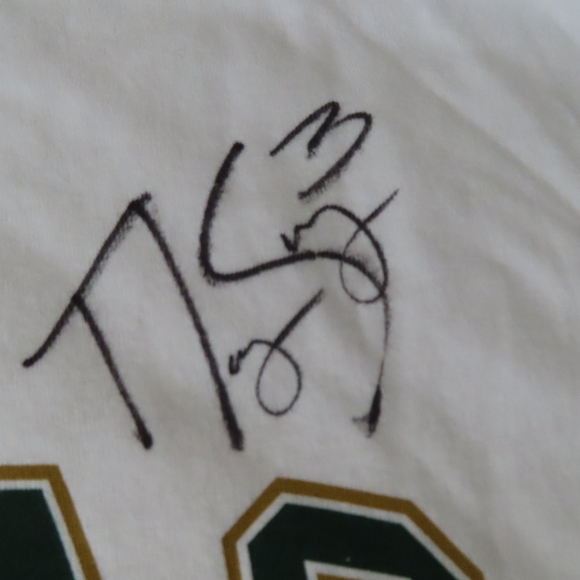 NHL Texas stars hockey tshirt signed XL white hanes tagless y2k - Picture 3 of 7